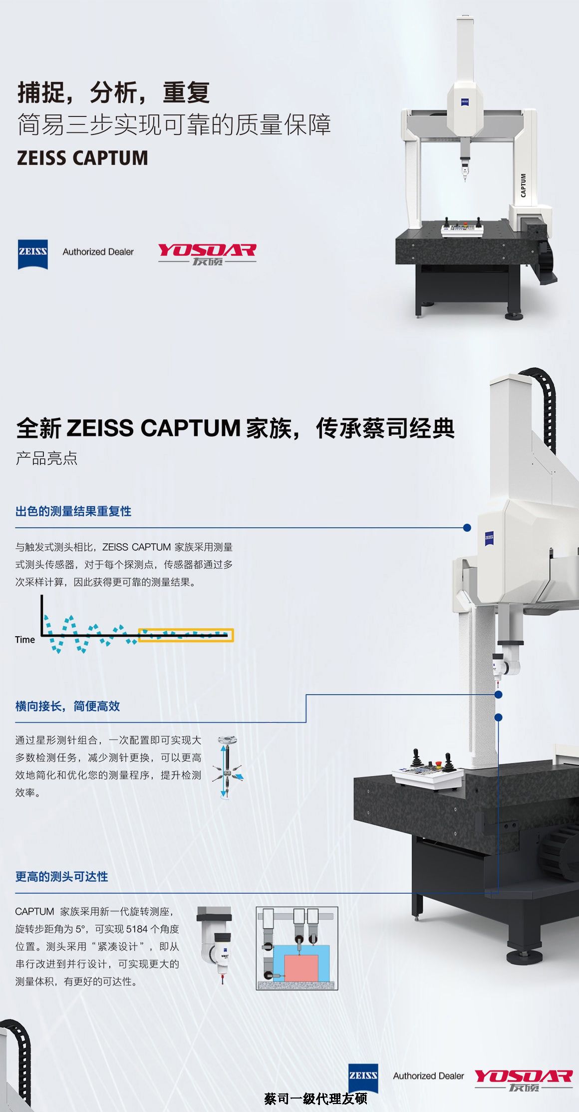 张家界蔡司三坐标CAPTUM
